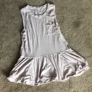 very light pink almost off white tank top from AE